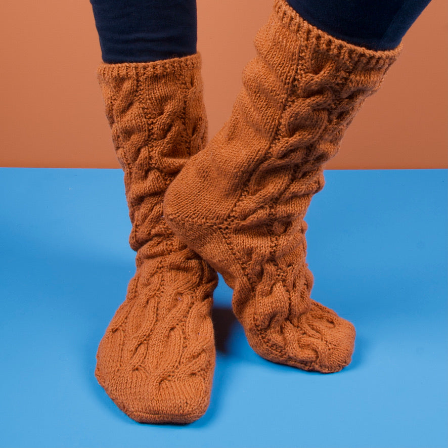 Håndstrikkede uld sokker fra Kakej | Bæredygtige gaver fra Planetwize | www.planetwize.dk