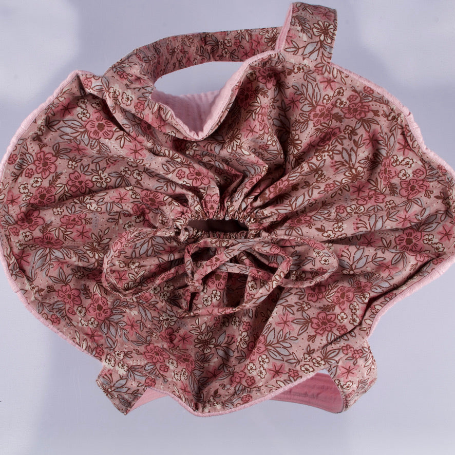 Tote Bag (L) - lyserød <br>af økologisk bomuld